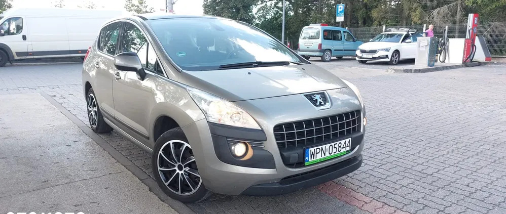 mazowieckie Peugeot 3008 cena 20900 przebieg: 205700, rok produkcji 2009 z Płońsk